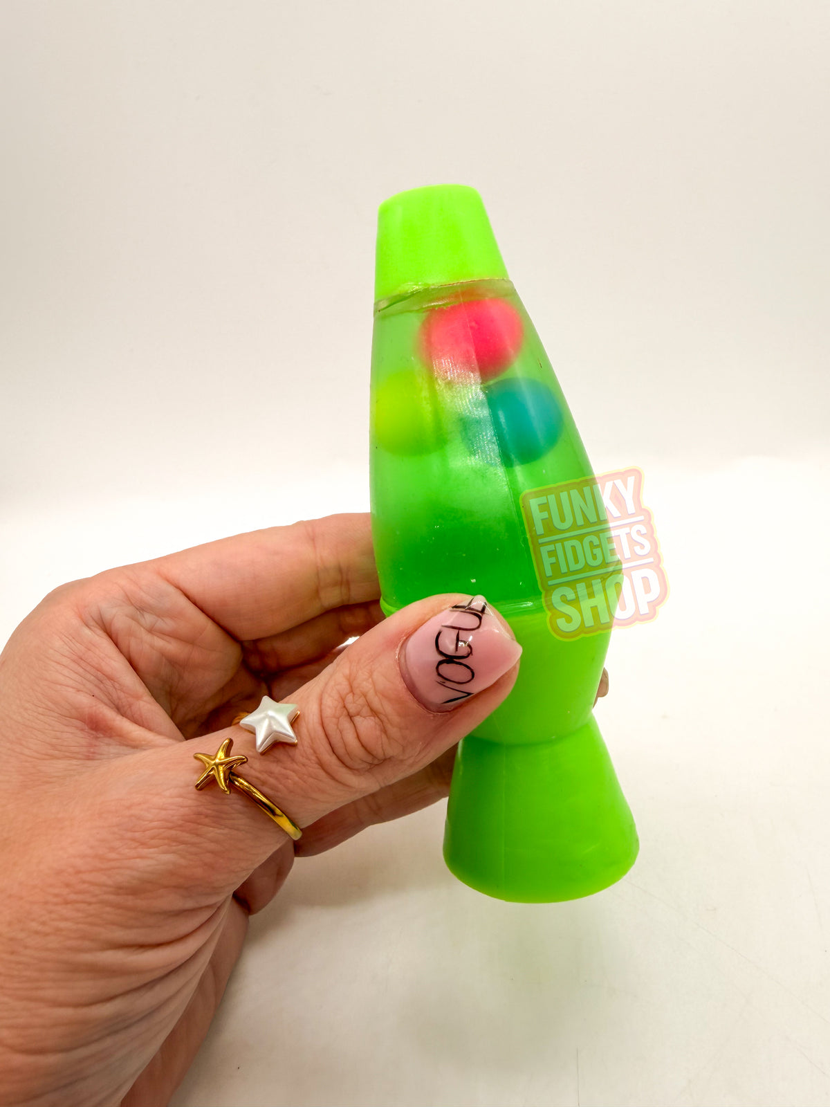 Squeezies Lava lamp - Glow in the dark