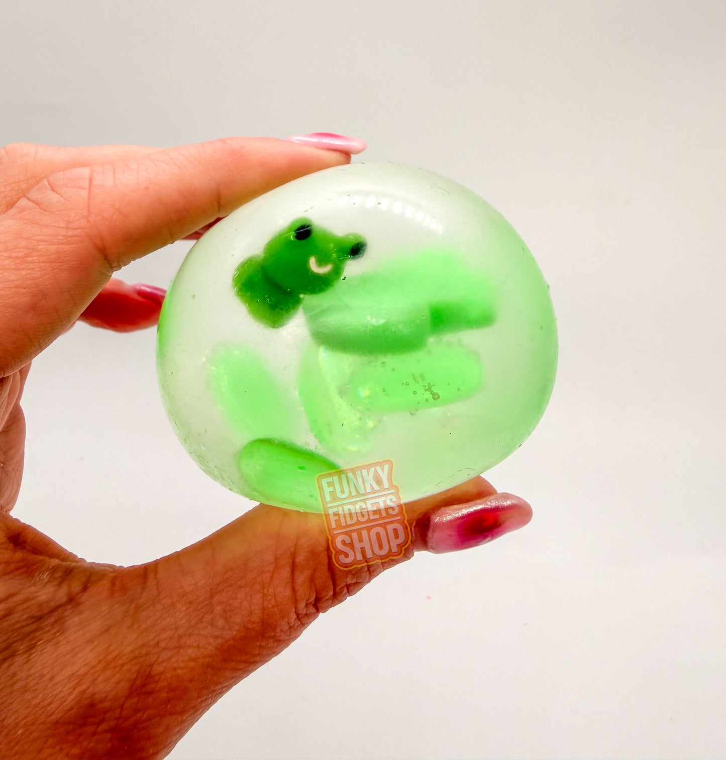 Funky Frog Sugar & Jell Mix Squish Ball
