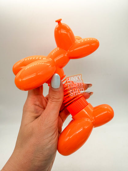 Springy balloon dog