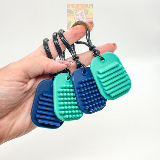 Calming Clips keyring
