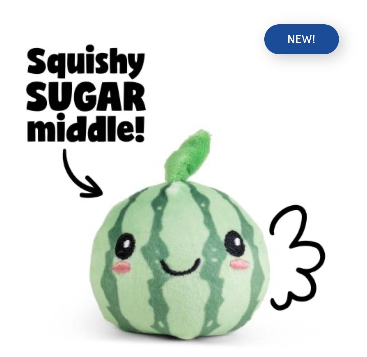 Fruit squishy plushies