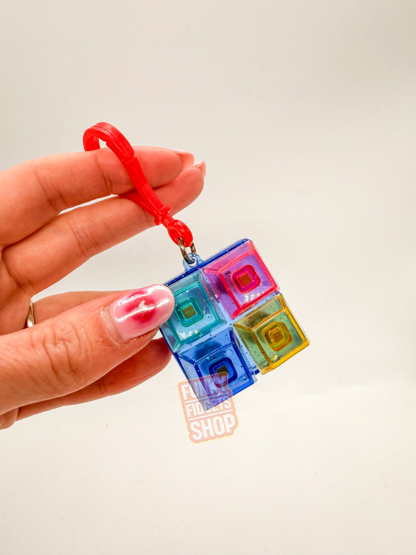 Fidget keyboard clickers - glitter series