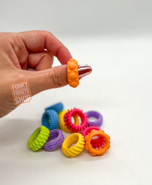 Sensory fidget rings 12pcs