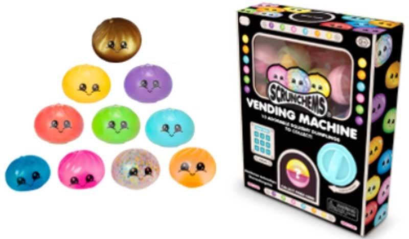 Scrunchems dumpling vending machine