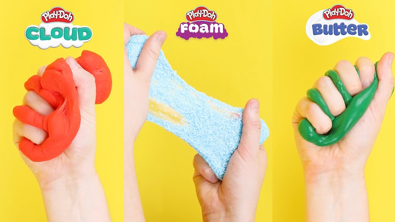 Play-Doh Slime individual pots of texture