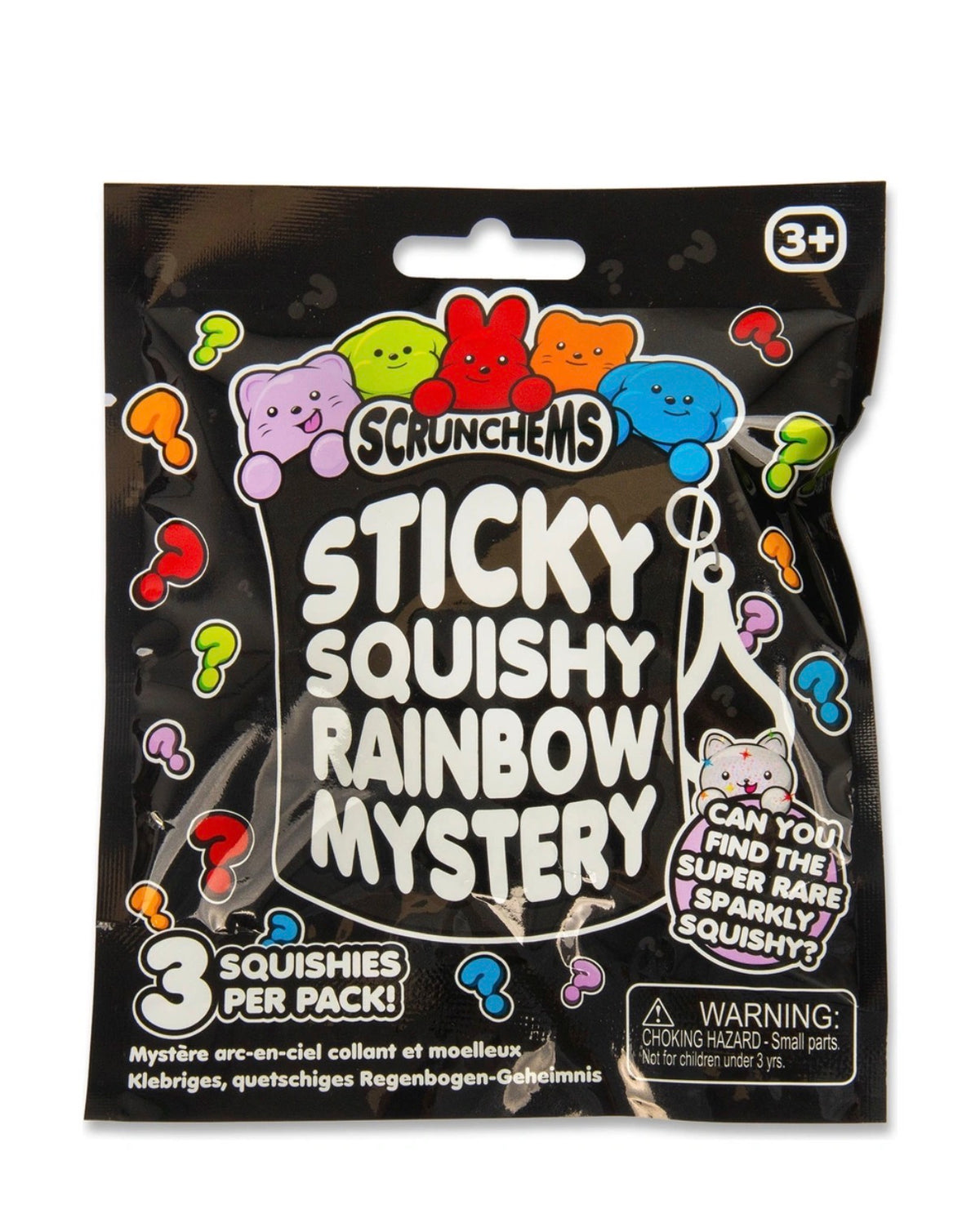 Scrunchems sticky squishy rainbow mystery