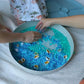 Jelly stone play tray