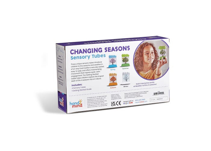 Changing seasons sensory tubes