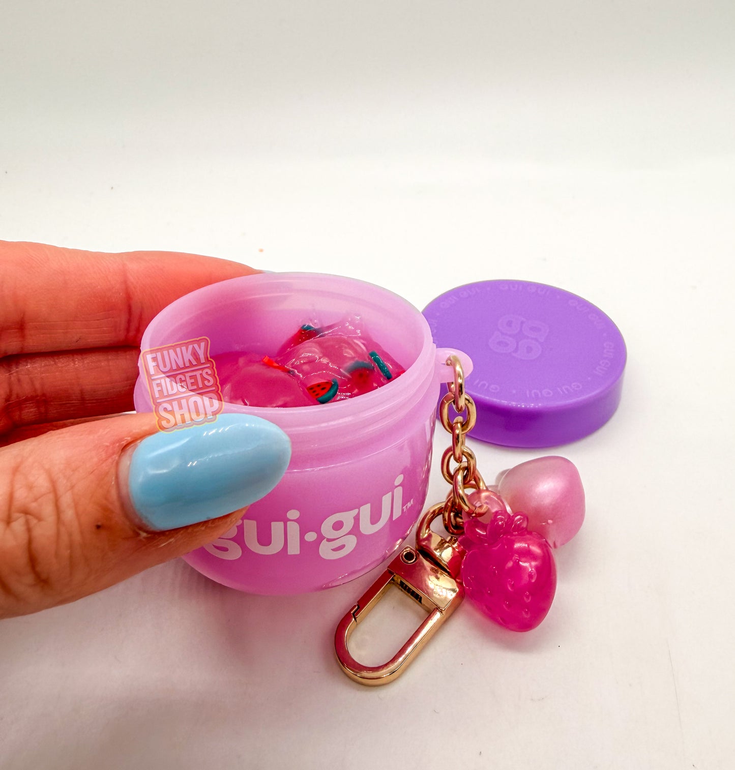 Gui Gui Mini slime pots keyring
