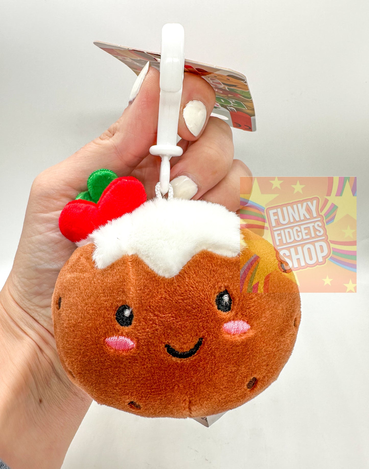 Christmas edition Foodies Plush Keychain