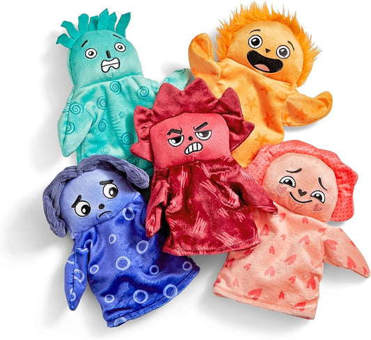 Feelings hand puppets