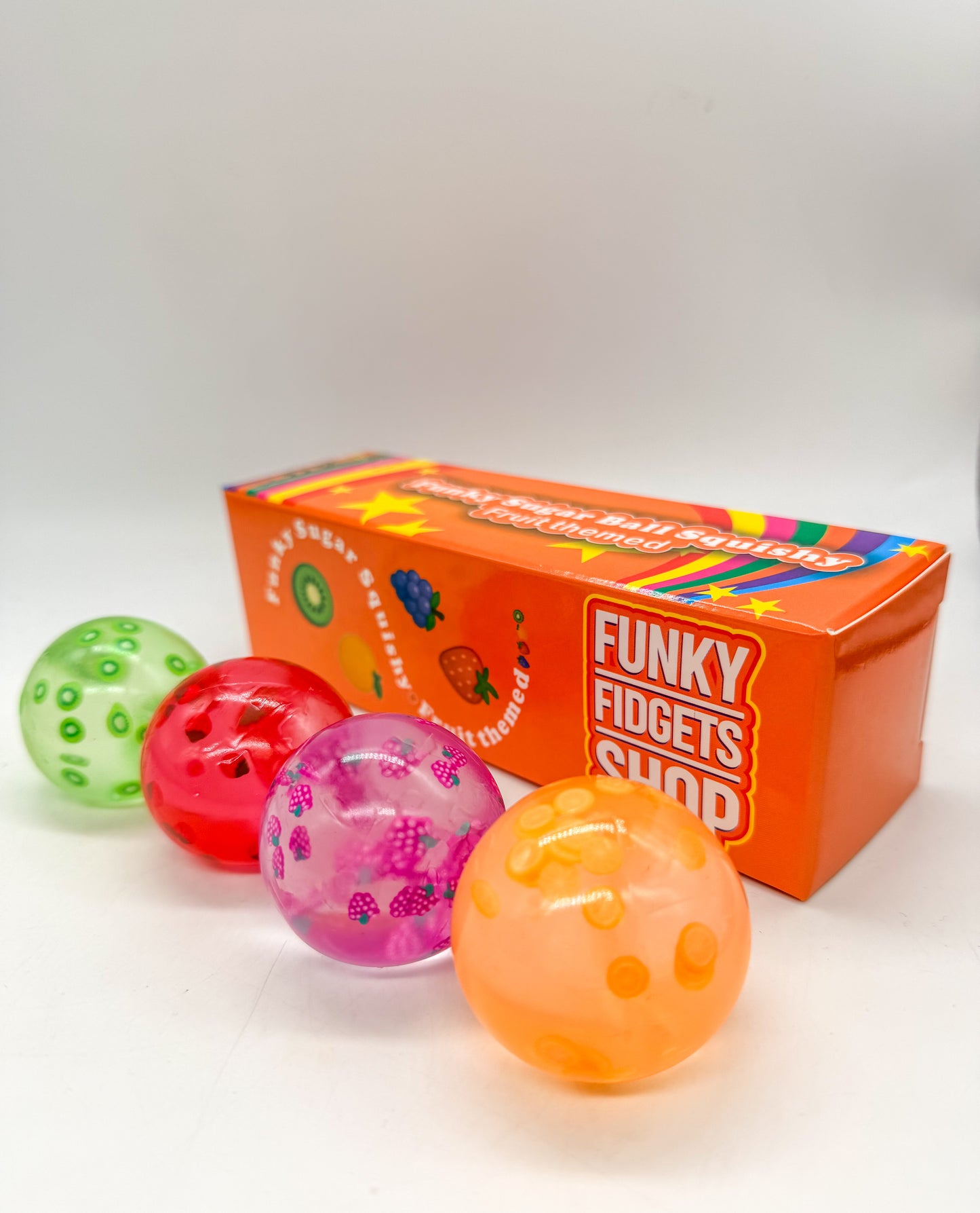 Funky Sugar Fruit Mix 4 pack