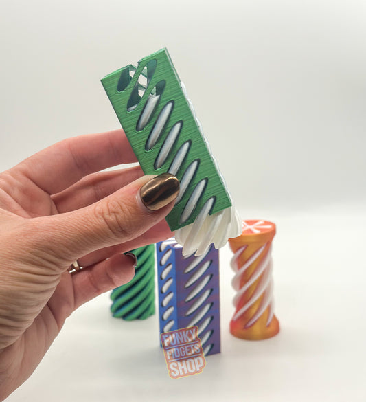 Metallic 3D fidgets