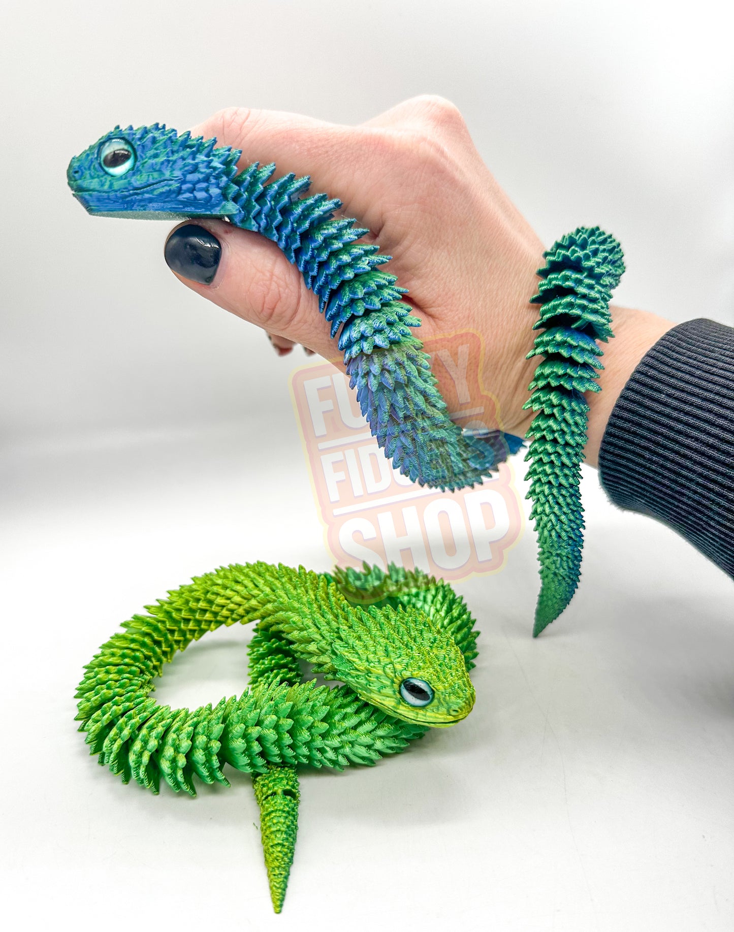 3D printed snake - 45cm long