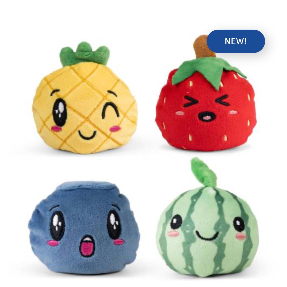 Fruit squishy plushies