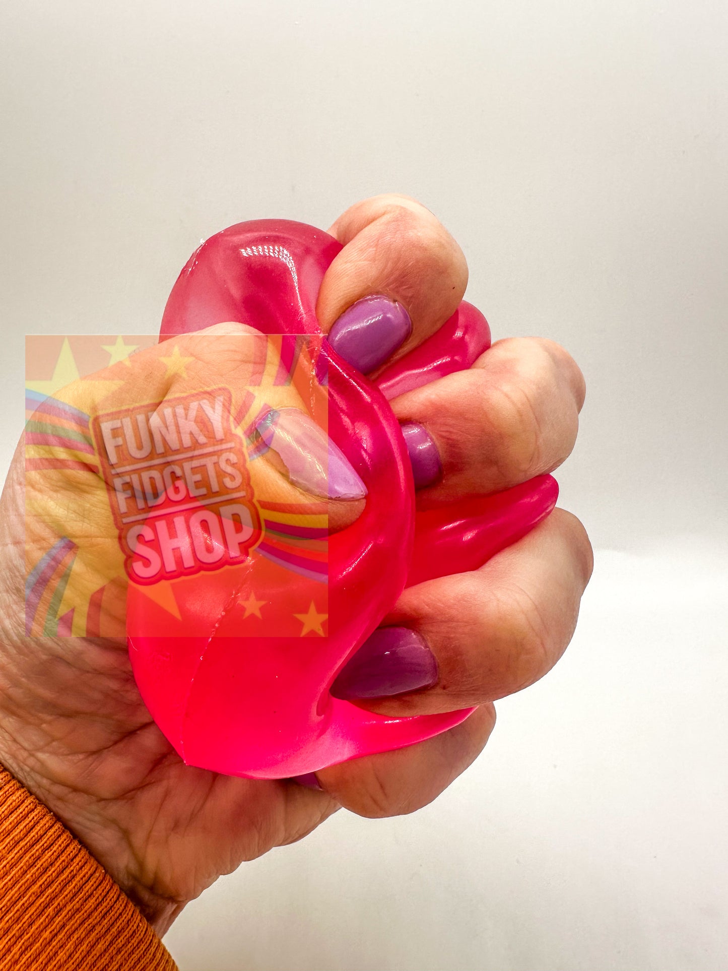 Diamond sugar filled stress ball