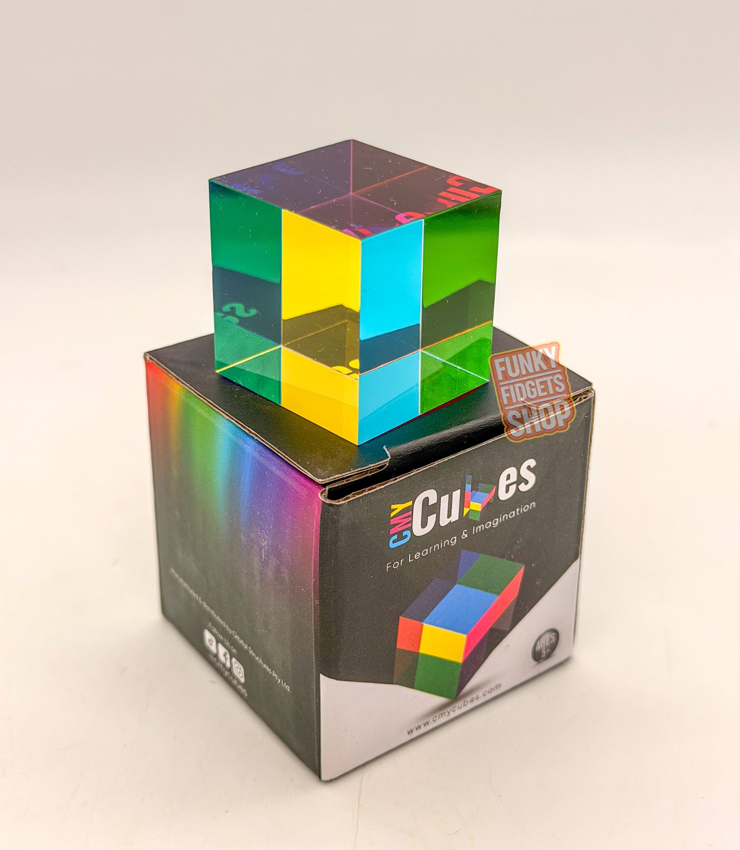 CMY Cubes - Visual aid, Large & pocket size