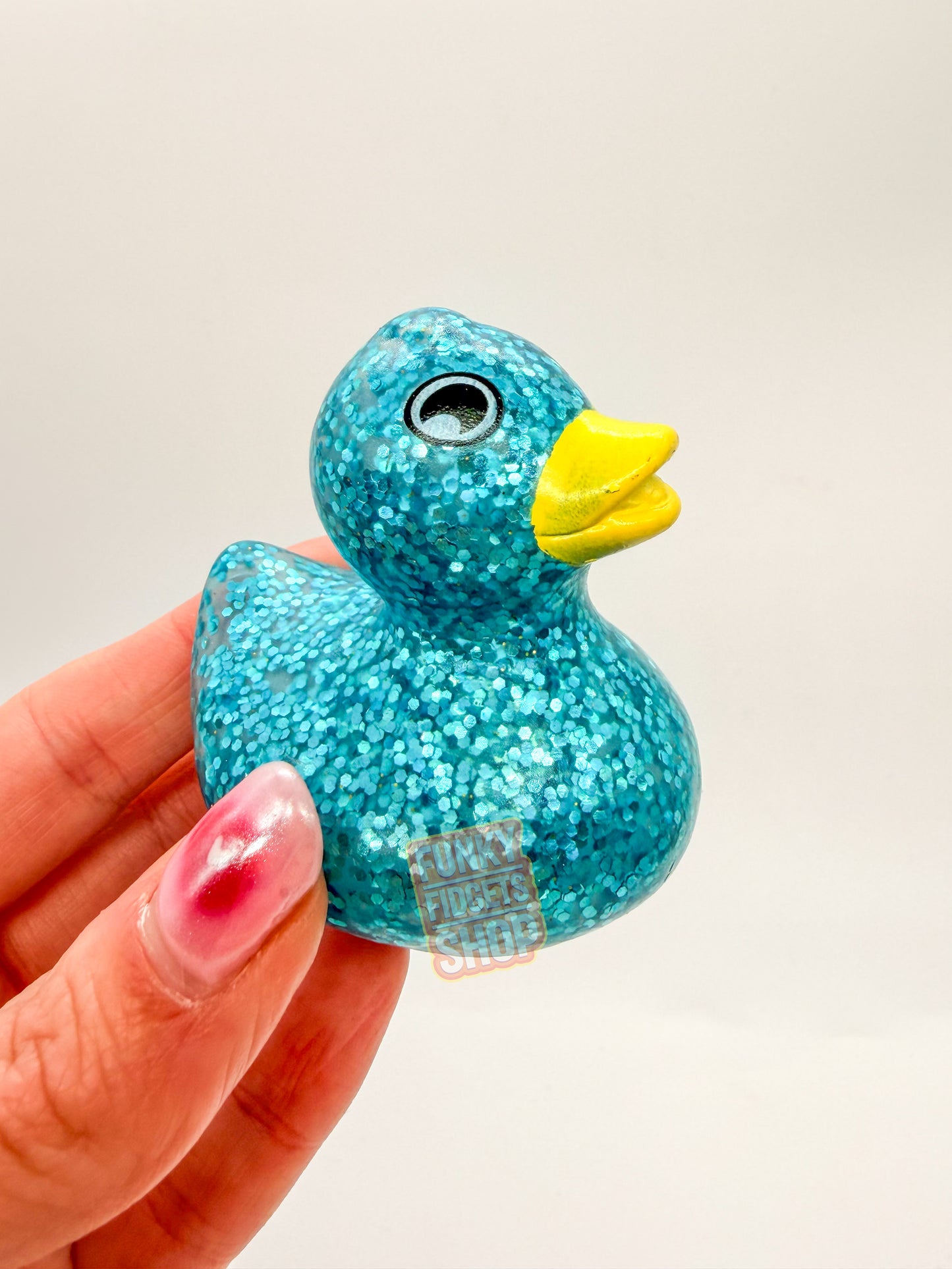Rubber Duck - Glitter 6cm