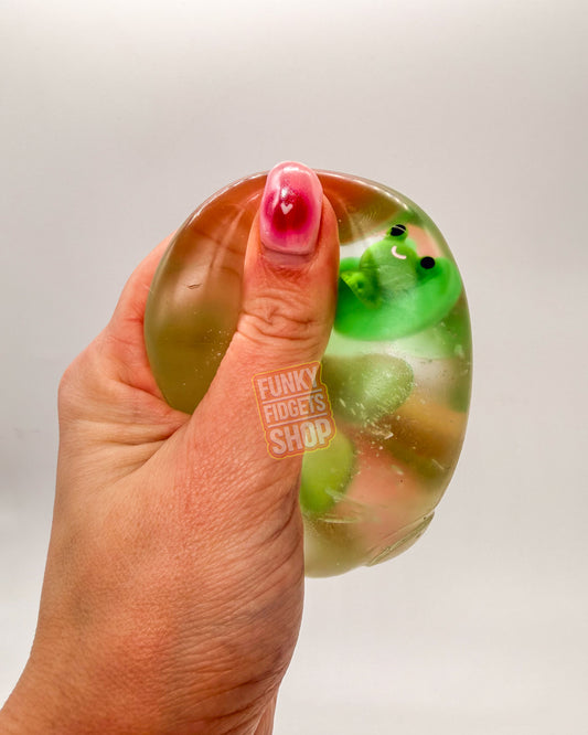 Funky Frog Sugar & Jell Mix Squish Ball