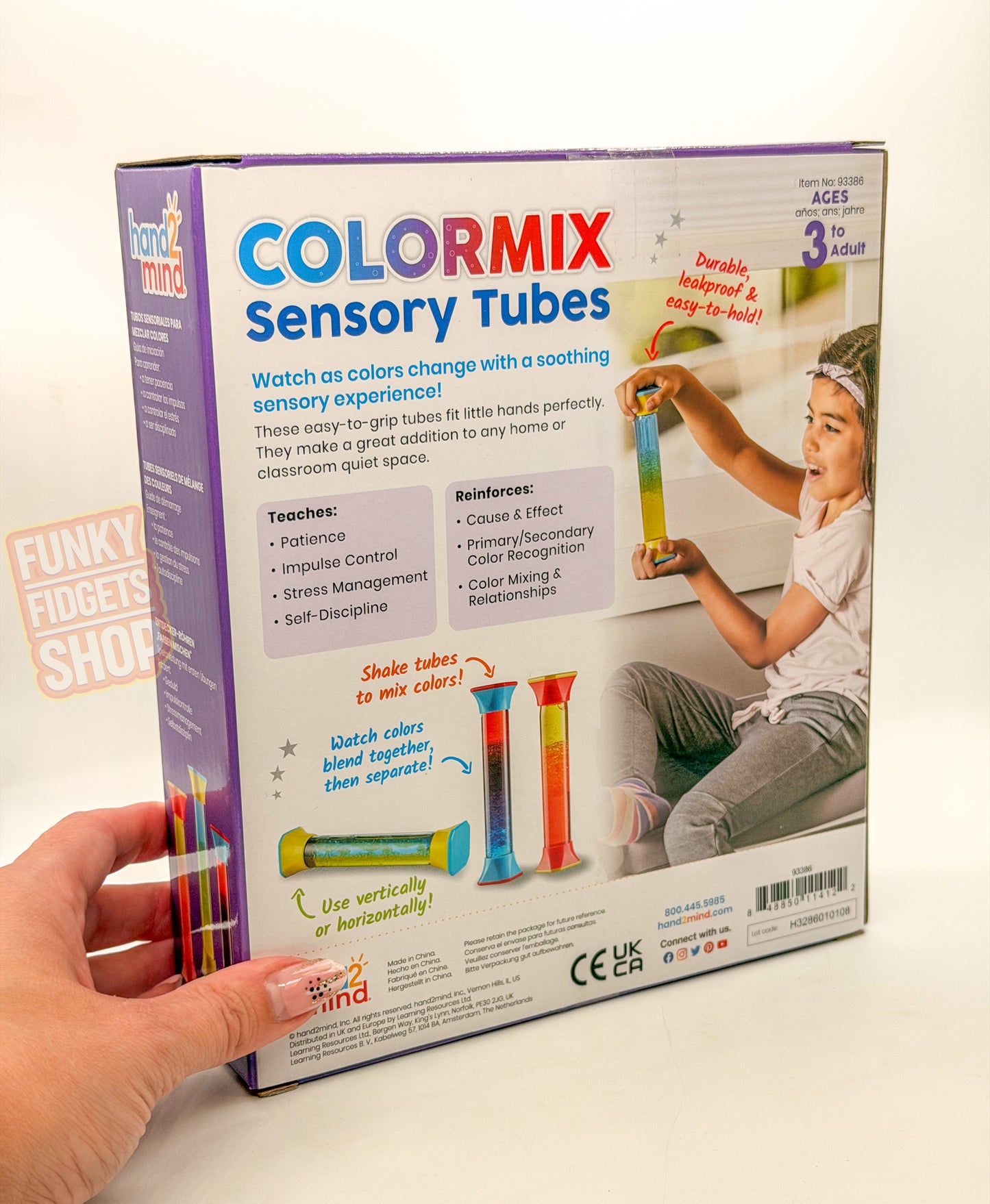 Colormix sensory tubes - Hand2Mind