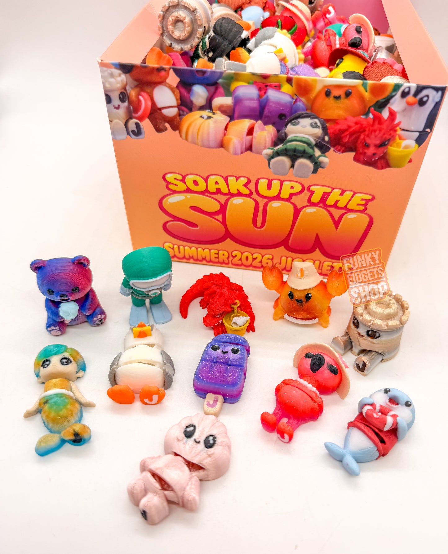 Jigglets - 3D printed wiggle collectibles
