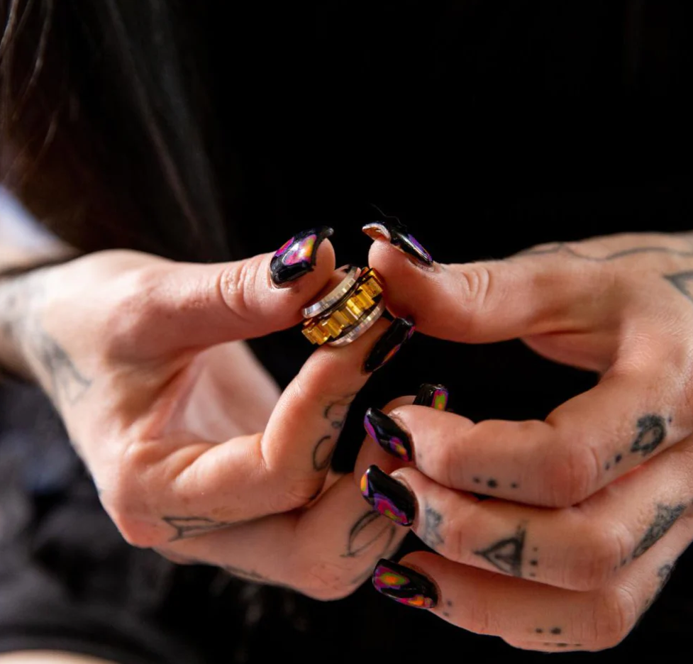 Kaiko Mini Cog - Oil Slick Colour