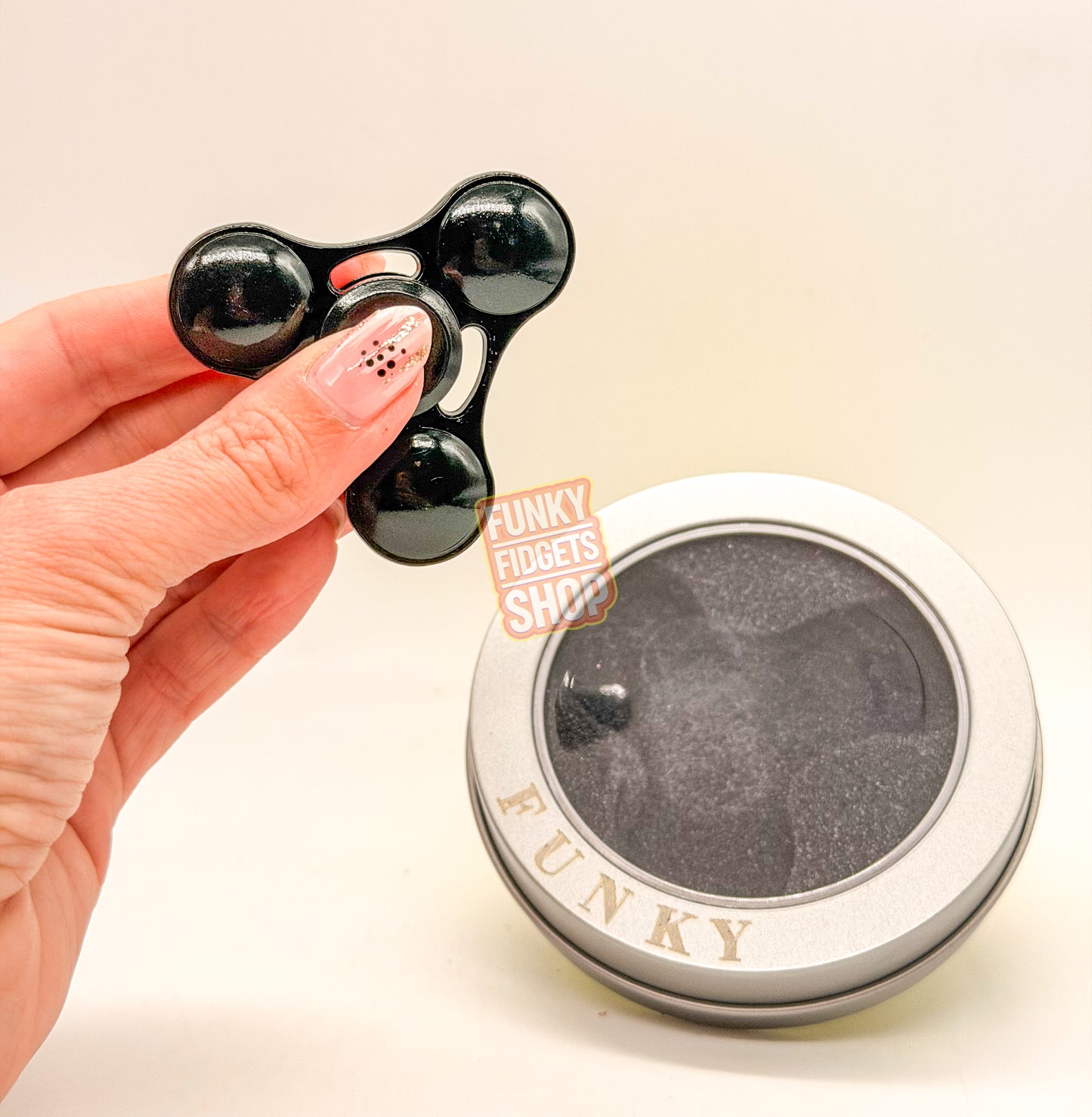 Weighted Metal Fidget Spinner - Funky