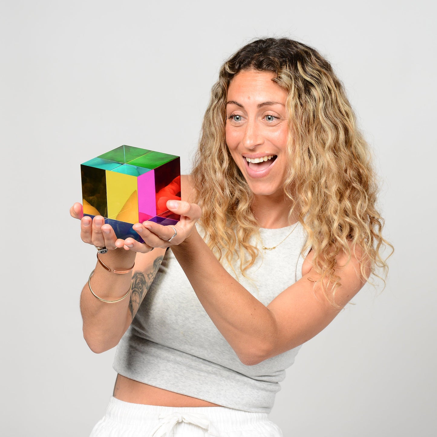 CMY Cubes - Visual aid, Large & pocket size