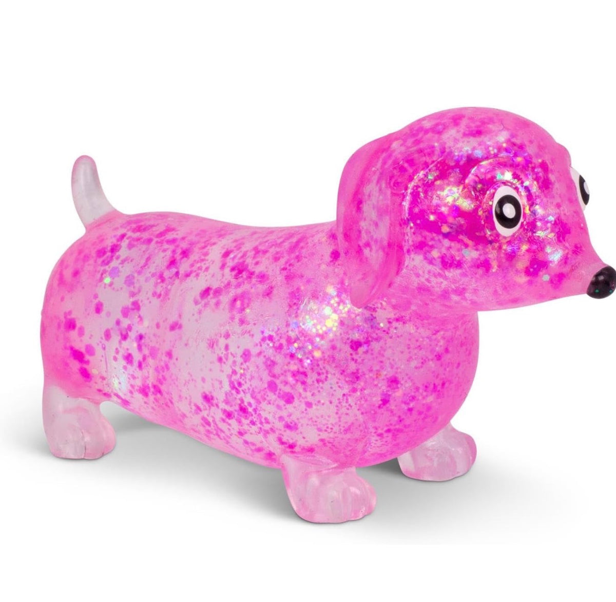 Scrunchems sparkly sugar sausage dog