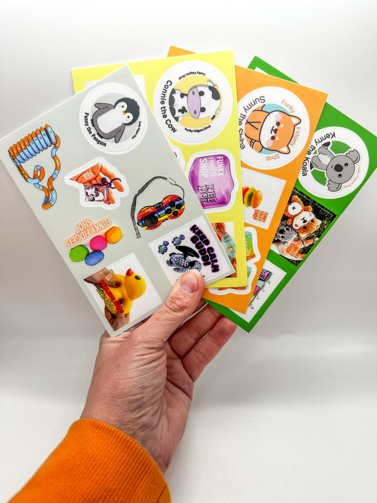 Funky Sticker sheet – FunkyFidgetsShop