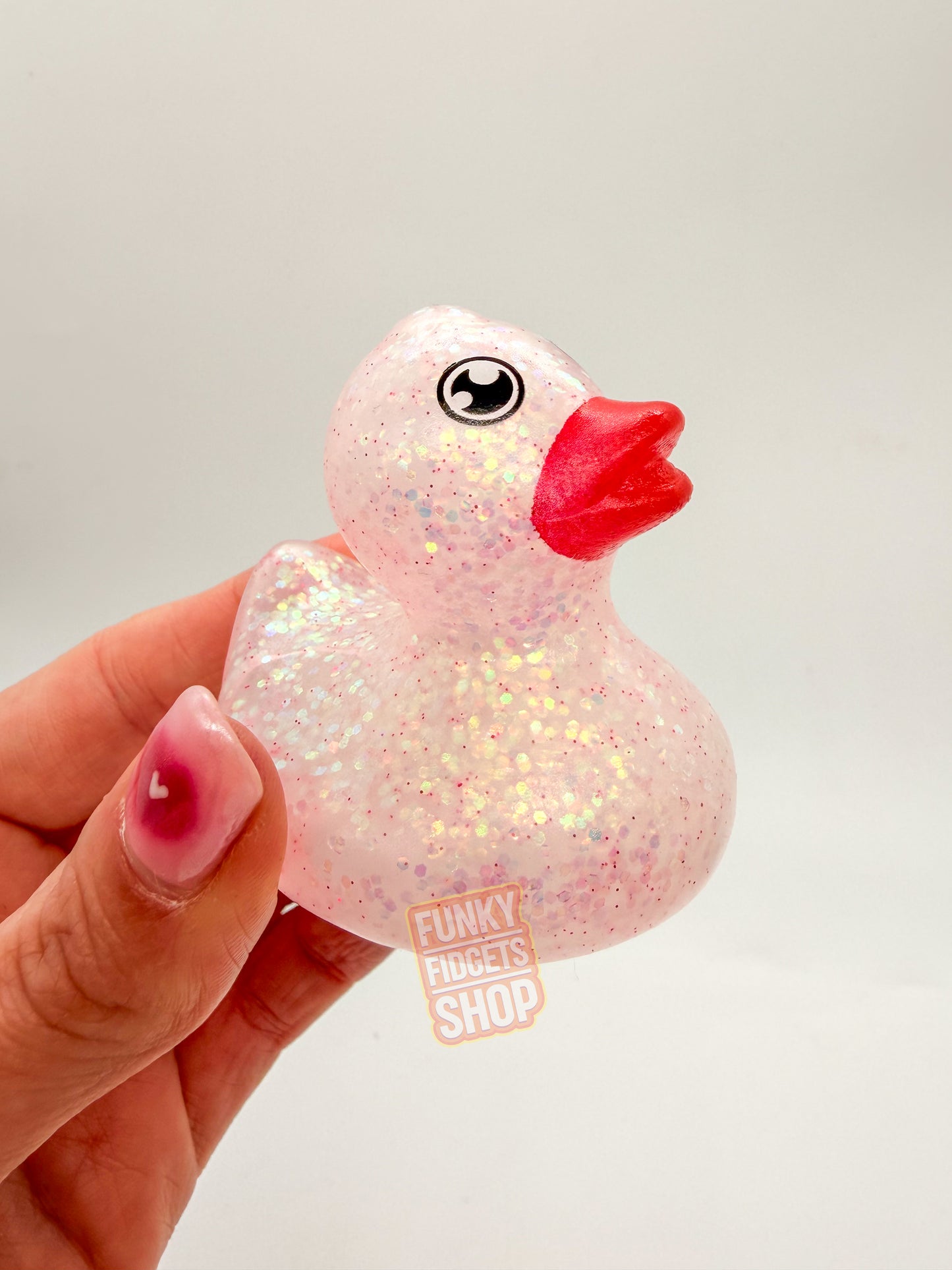 Rubber Duck - Glitter 6cm