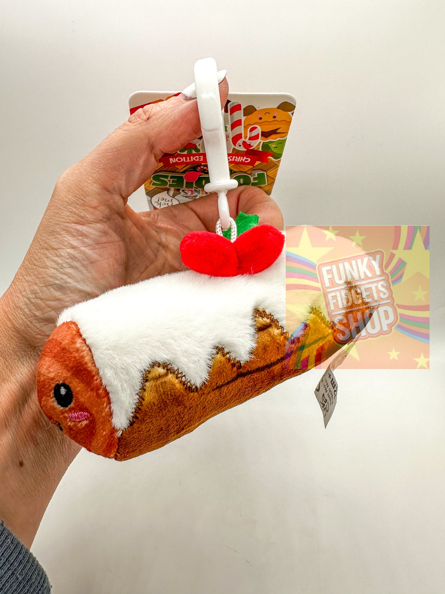 Christmas edition Foodies Plush Keychain