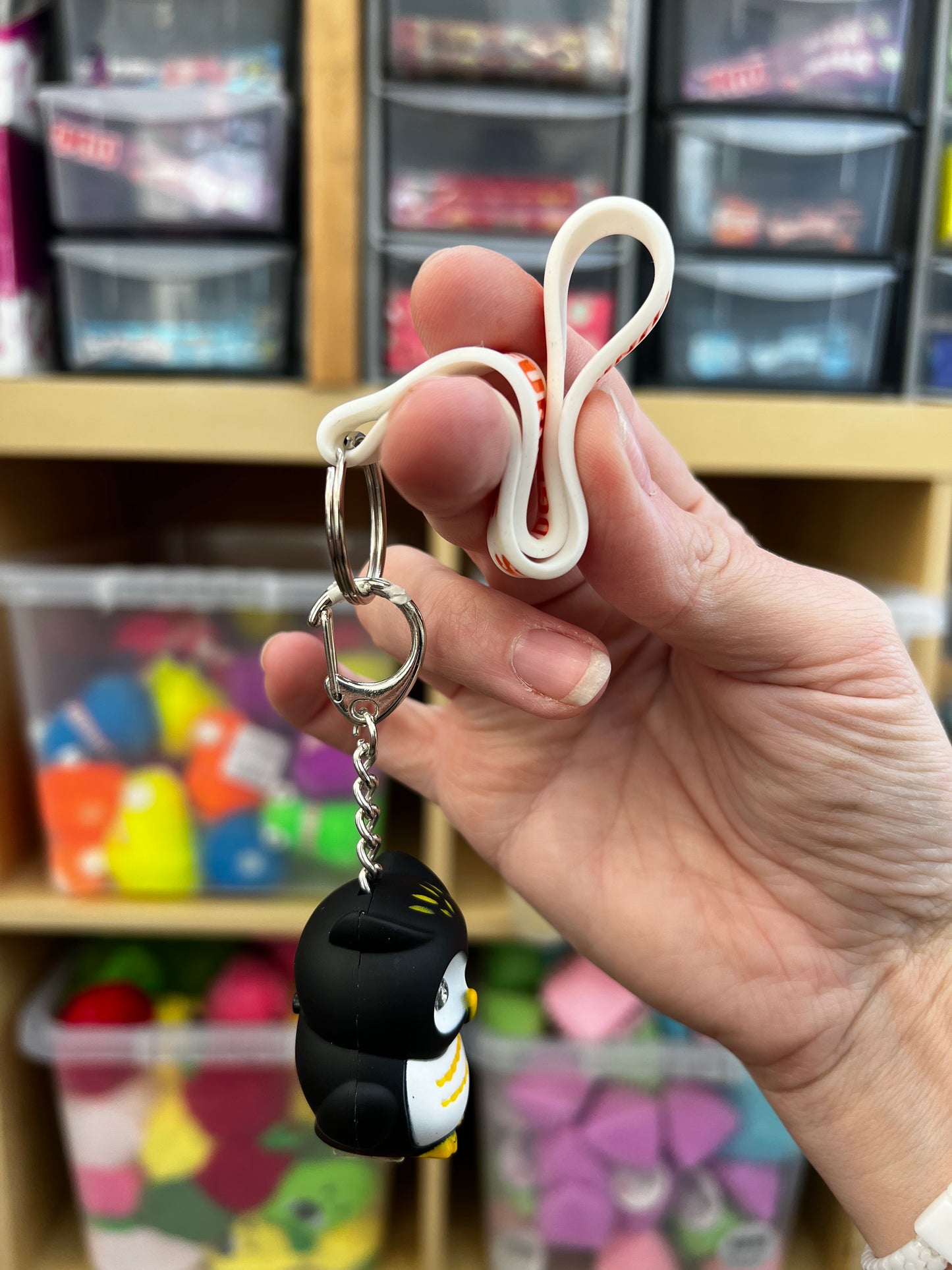 Funky Fidgets Wristlet keychain