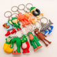 Brain Rot bag clip keyring