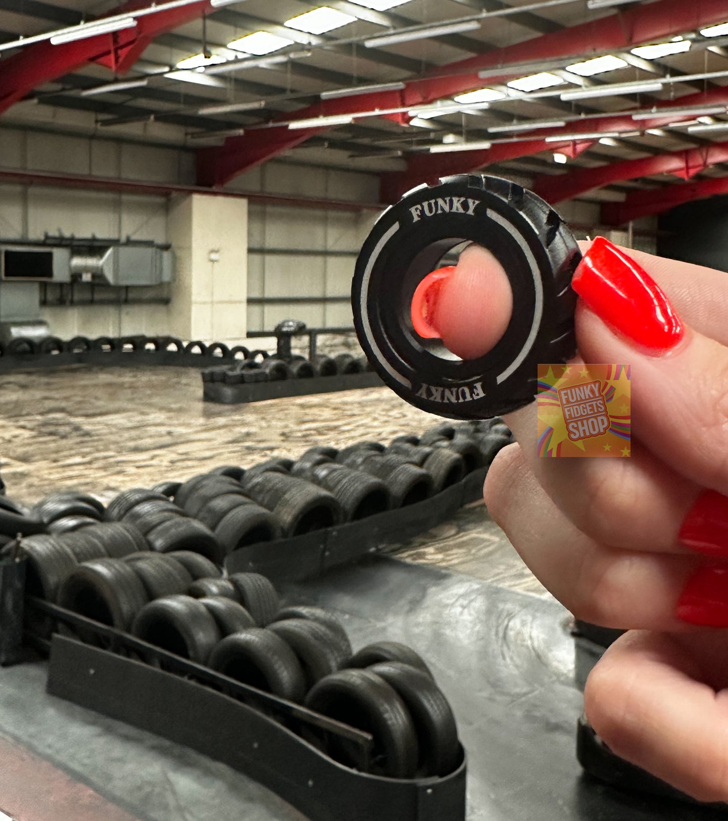 Funky Metal Wheel Clicker