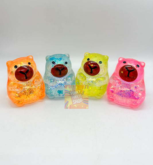 Glittery Capybara squishy
