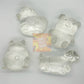 Crystal sugar filled animals