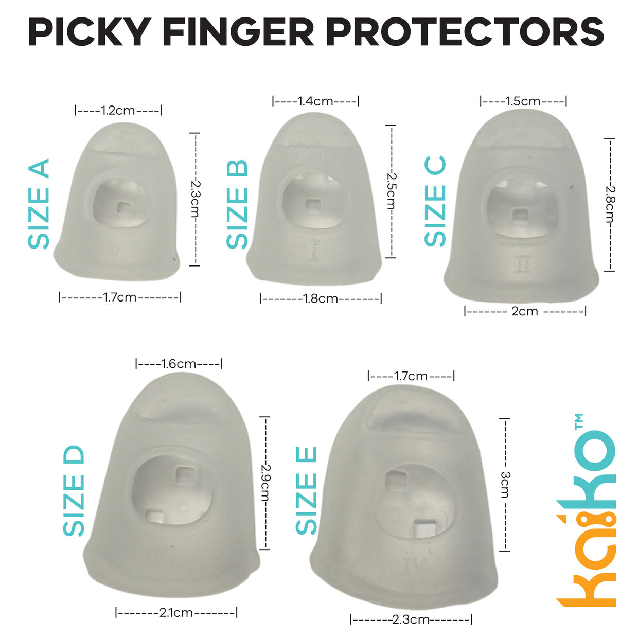 Kaiko 18pcs Picky Fingers pack