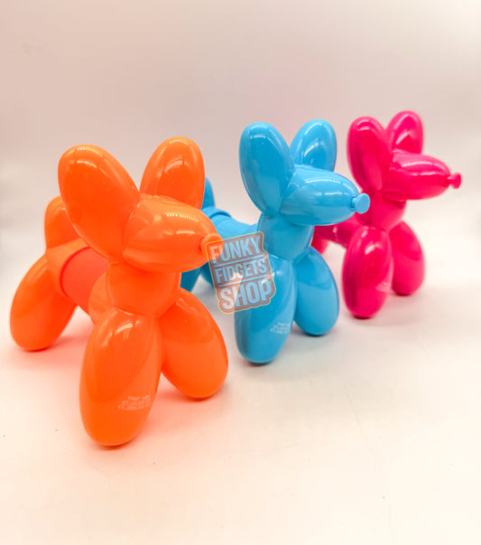 Springy balloon dog