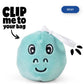Crunchy Clip & Cuddle Plush Keyrings
