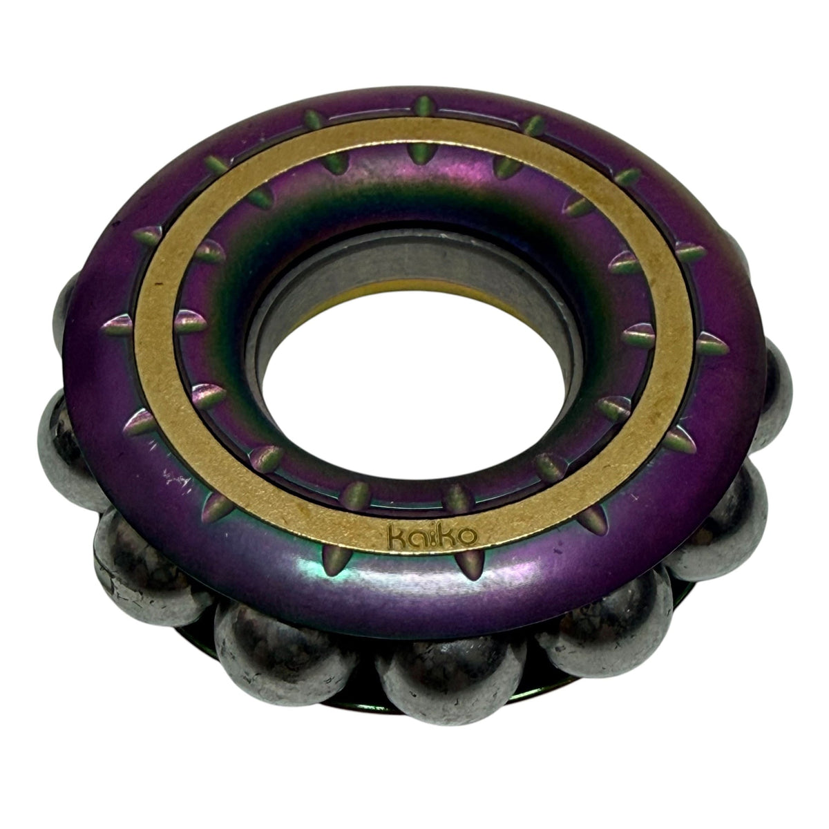 Kaiko Freewheel Spinner – Oil Slick Metal Sensory Tool