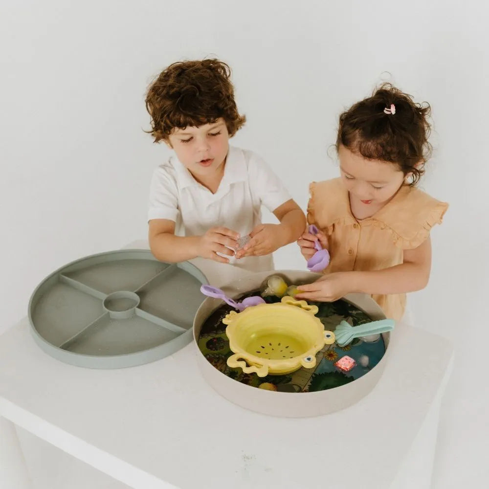 Jelly stone play tray