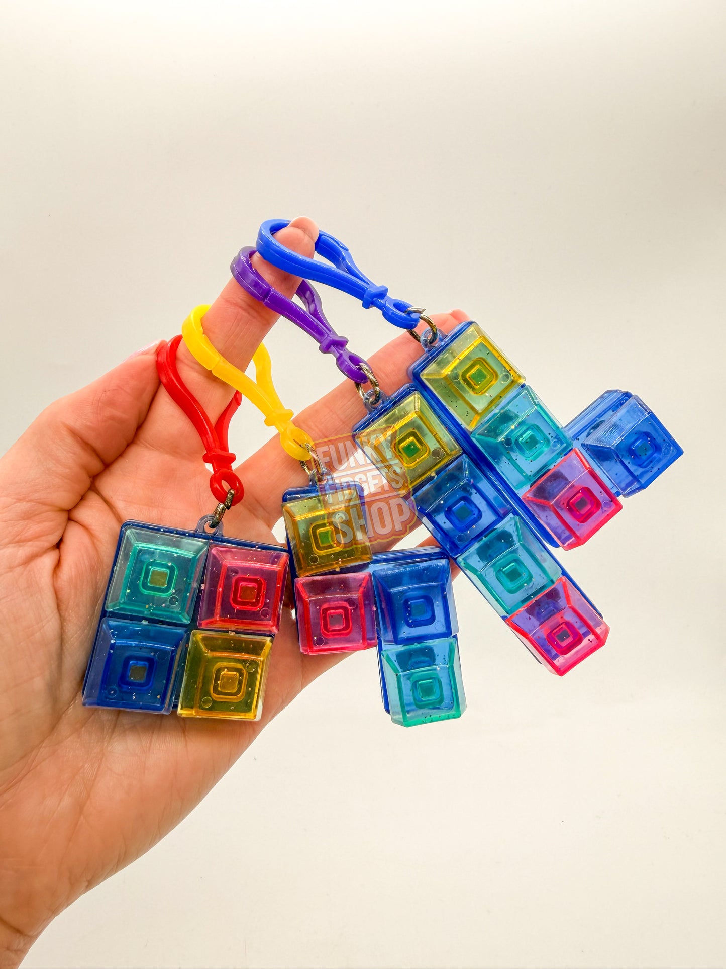 Fidget keyboard clickers - glitter series