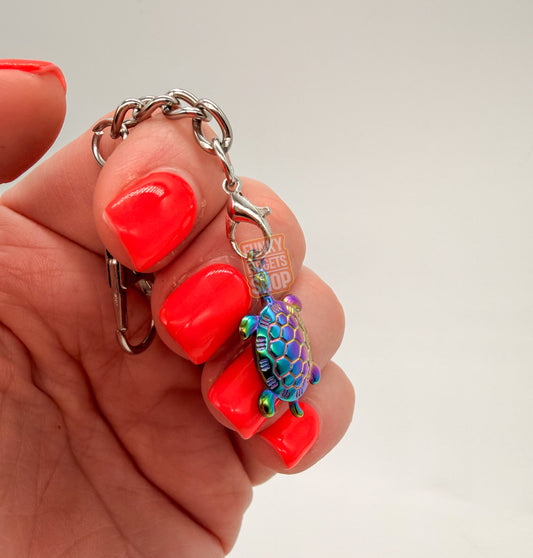 Micro Turtle Worry Keyring