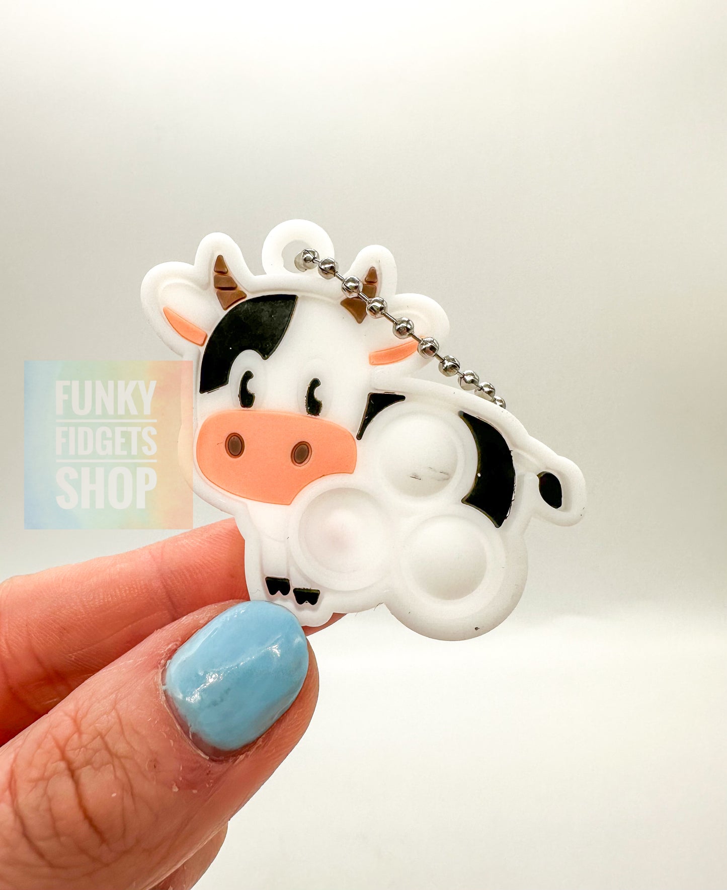 Animal Mini Pop It Keyring