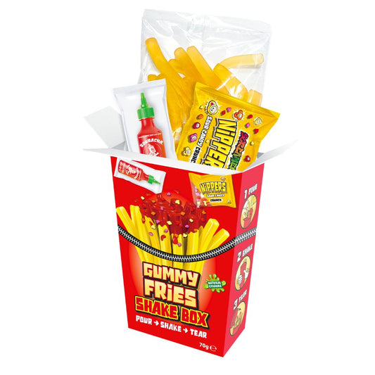 Candy Gummy Fries Shake Box 70g