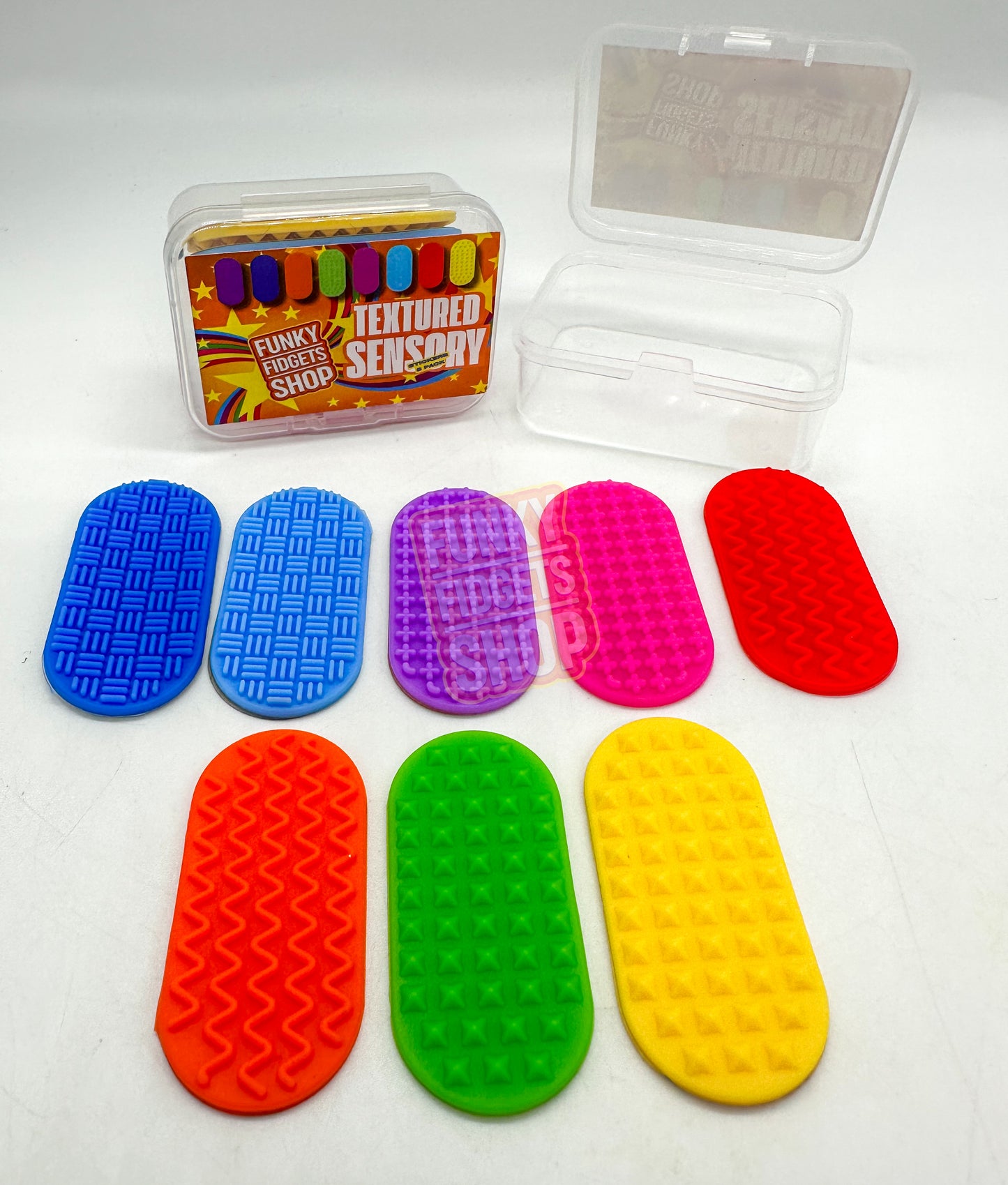 Funky Sensory Stickers 8pcs