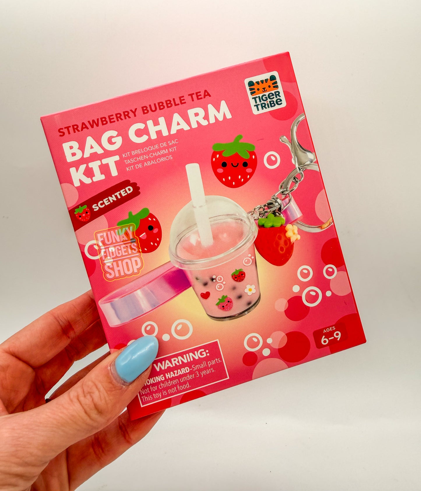 Bubble tea DIY bag charm kit