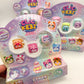 Clickeez Clickable Bubble Pops Collectable 5 Pack