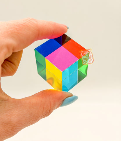CMY Cubes - Visual aid. 3 sizes available